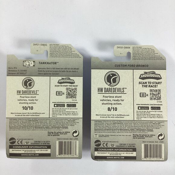 Hot Wheels Mattel Lot Of 20 New Sealed - Picture 6 of 16